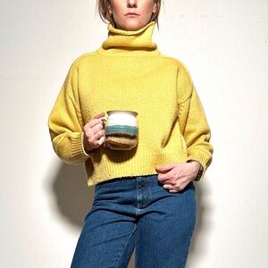 LouLou Studio Procida Wool-Blend Turtleneck Sweater